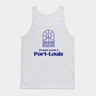 Port Louis in pause mode - Brittany Morbihan 56 BZH Sea Tank Top